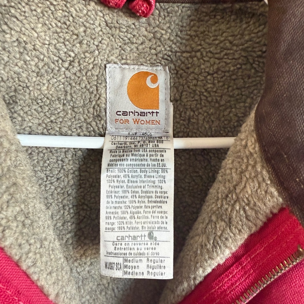 *Vintage* Y2K Carhartt Women’s Detroit Jacket - Picture 3 of 4